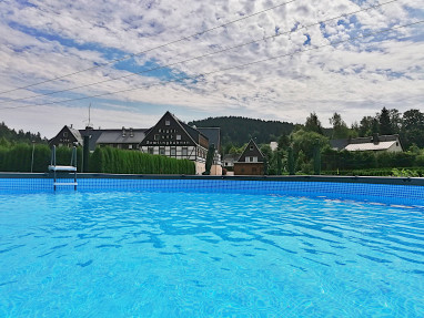 Naturhotel Lindenhof Holzhau: Pool
