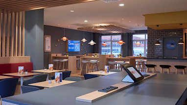 Holiday Inn Express Frankfurt Messe: Bar/Lounge