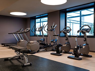 Pullman Basel Europe Hotel: Fitness-Center