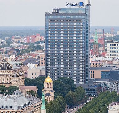 Radisson Blu Hotel Latvija: Außenansicht