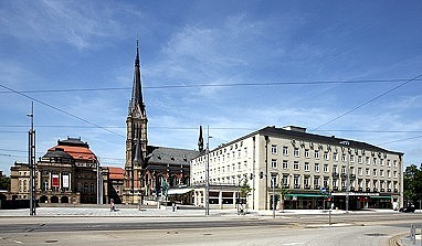 GÜNNEWIG HOTEL CHEMNITZER HOF : Außenansicht