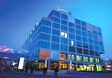 Radisson Blu Hotel Luzern: Außenansicht