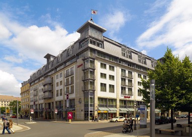 Leipzig Marriott Hotel: Außenansicht