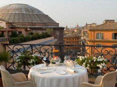 Grand Hotel de La Minerve: Restaurant