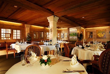 Golfhotel Les Hauts de Gstaad & SPA: Restaurant