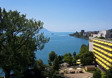 Royal Plaza Montreux & Spa: Außenansicht