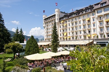 Gstaad Palace: Außenansicht