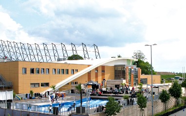 Erlebniswelt SNOW DOME Bispingen & ***S RESORT HOTEL: Außenansicht