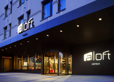 Aloft München: Außenansicht