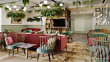 Citadines Danube Vienna: Bar/Lounge