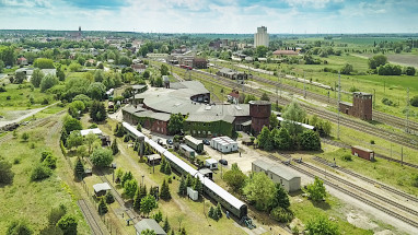 Lokschuppen Pasewalk: Außenansicht