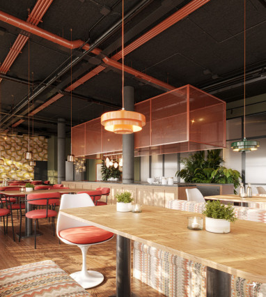 Me and All Hotel Berlin East Side, by Hyatt: Bar/Lounge